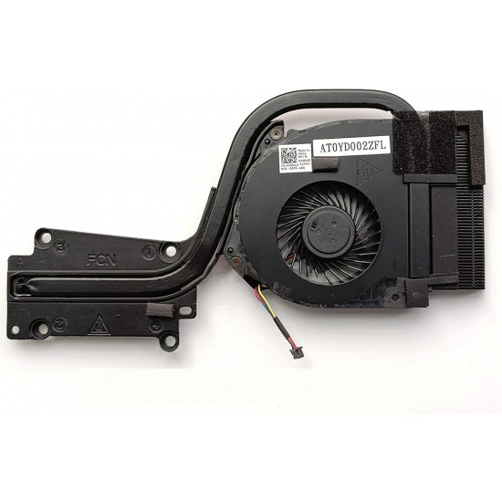 VENTILADOR CPU CON DISIPADOR DELL LATITUDE E6540 SERIES | V0NGD 0V0NGD AT0YD002ZFL DELL 12620