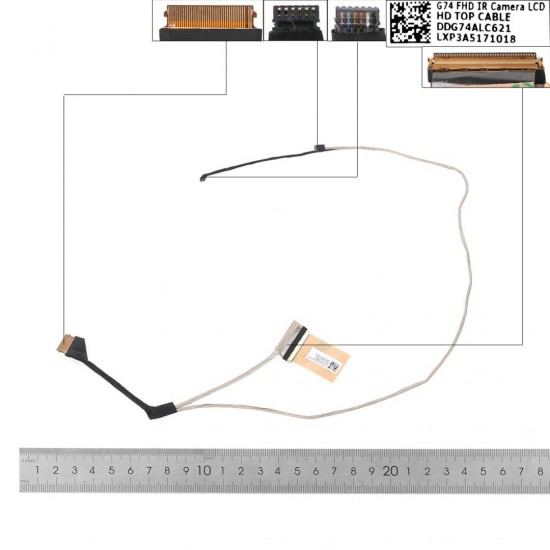 CABLE DE PANTALLA HP 15-CC SERIES CON PANTALLA TÁCTIL | DDG74ALC621 HP 11490