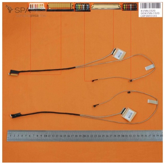 CABLE FLEX DE PANTALLA HP PAVILION 15-AB 15T-AB SERIES | DDX15BLC020 HP 08070