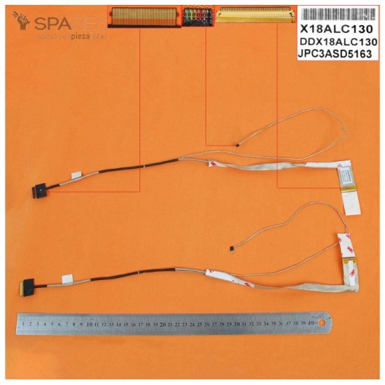 CABLE FLEX DE PANTALLA HP PAVILION 17-G SERIES | DDX18ALC130 HP 08074
