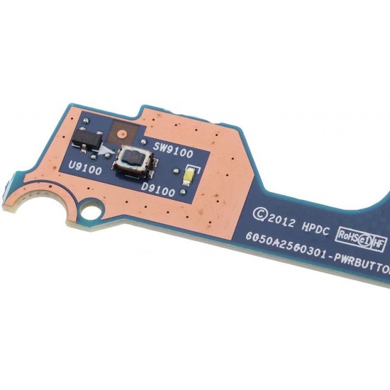 BOTÓN DE ENCENDIDO HP ELITEBOOK 840 G1 840 G2 850 G1 ZBOOK 14 G1 SERIES | 730959-001 HP 08878