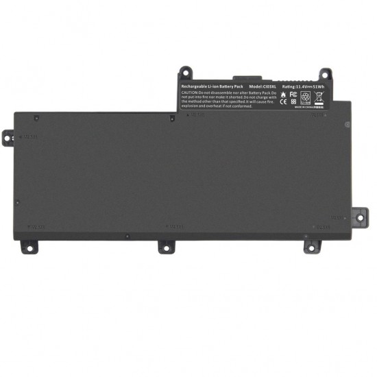 BATERIA PORTATIL HP PROBOOK 640 G2 645 G2 650 G2 655 G2 650 G3 SERIES | CI03XL C103XL HSTNN-UB6Q 801554-001 11.4V · 3400mAh