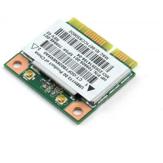TARJETA WIRELESS HP REALTEK RTL8188EE 802.11 BGN 709848-001 709505-001 709848–005 HP 11188