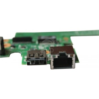 PLACA CONECTOR RJ45 ETHERNET Y USB LENOVO THINKPAD L540 SERIES | 04X4864 0C62514 KPI32635