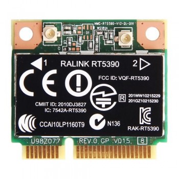 TARJETA WLAN MINI PCIEXPRESS WIRELESS WIFI REALINK RT5390 | 690980–001 691415–001 630703-001