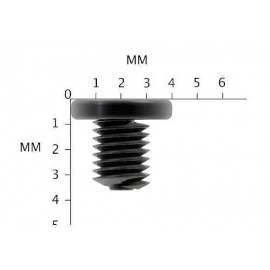 BOLSA DE 50 TORNILLOS MÉTRICO M2 x 3.0MM HP 11252