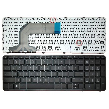 TECLADO HP PAVILION 17-E SERIES | CON MARCO NEGRO