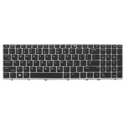 TECLADO INGLÉS HP ELITEBOOK 755 G5 850 G5 850 G6 ZBOOK 15U G5 SERIES FRAME GRIS