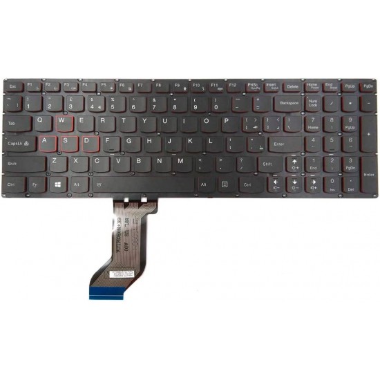 TECLADO ESPAÑOL LENOVO IDEAPAD Y700-15ISK Y700-17ISK Y700-15ISE Y700-15ACZ SIN MARCO | PK130ZF1A00 HP 10724