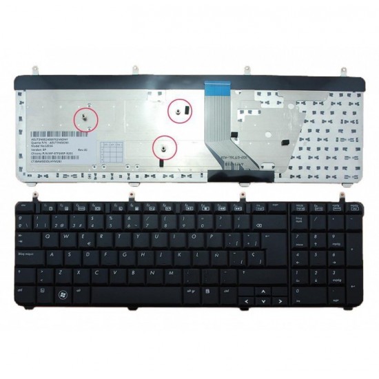 TECLADO ESPAÑOL HP PAVILION DV7-3000 SERIES HP 32015