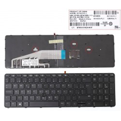 TECLADO ESPAÑOL HP PROBOOK 650 G2 650 G3 655 G2 655 G3 SERIES | CON MARCO POINT STICK Y RETROILUMINACION