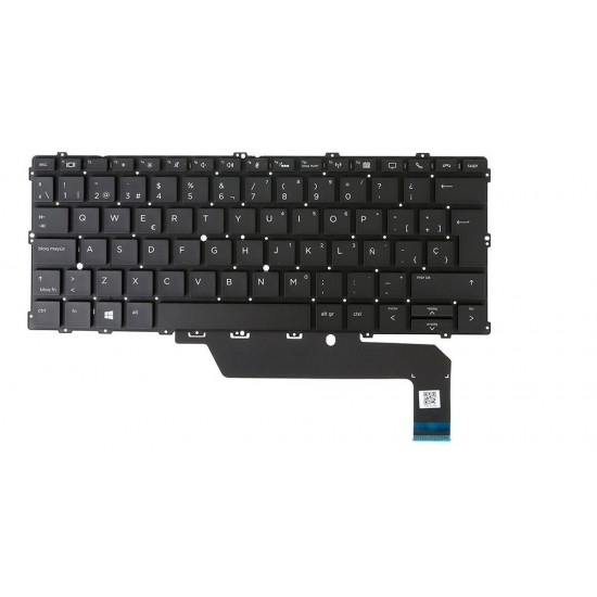 TECLADO ESPAÑOL HP ELITEBOOK X360 1030 G2 1030 G3 1030 G4 SERIES RETROILUMINADO | 918018-001 911747-041