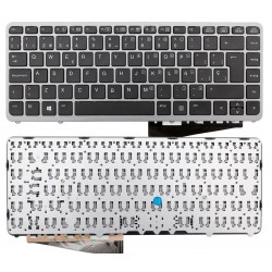 TECLADO ESPAÑOL HP ELITEBOOK 840 G1 840 G2 850 G1 850 G2 855 G2 ZBOOK 14 SERIES | NEGRO CON FRAME GRIS