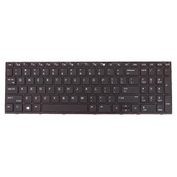 TECLADO INGLÉS HP ELITEBOOK 755 G5 850 G5 ZBOOK 15U G5 SERIES FRAME NEGRO