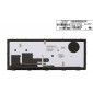 TECLADO LATINO HP ELITEBOOK REVOLVE 810 G1 SERIES CON MARCO RETROILUMINADO | LA 90.4XF07.L1E