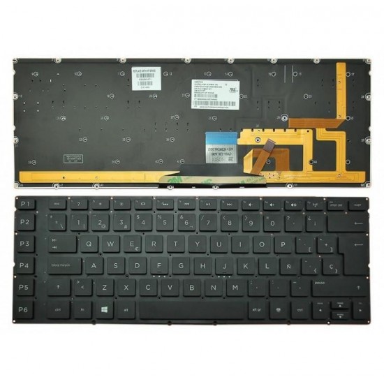 TECLADO ESPAÑOL HP OMEN 15-5000 SERIES RETROILUMINADO HP 09184