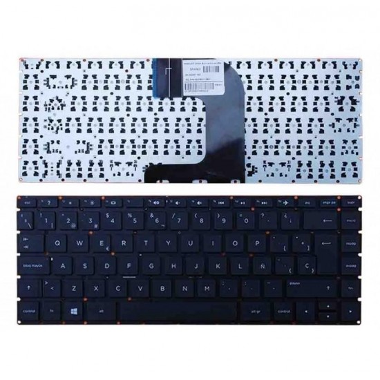 TECLADO PORTÁTIL HP PAVILION 14-AC 14-AF 240 G4 246 G4 SERIES SIN MARCO | 813513-001 HP 12428