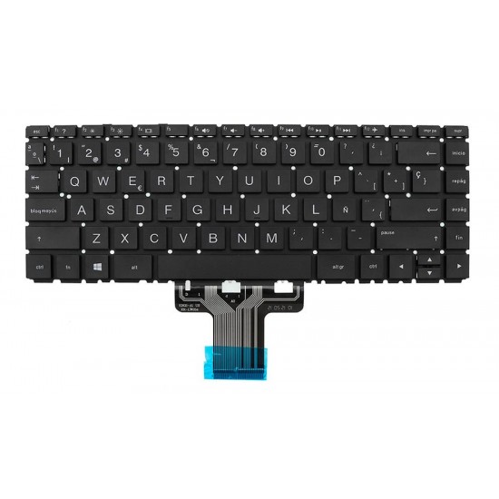 TECLADO ESPAÑOL HP 14-CD 14-CE 14-CK 14-CM 14-DG 14Q-CS 14T-CM 14Q-CY SERIES | 852-44891-00C SN8171 L15600-001 6037B0145701 HP 13024