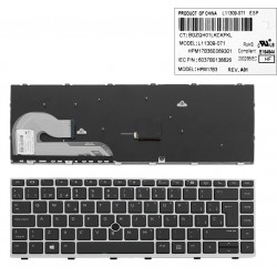 TECLADO ESPAÑOL PORTATIL HP ELITEBOOK 840 G5 SERIES CON POINTSTICK Y NO RETROILUMINADO | 6037B0138826 L11309-071