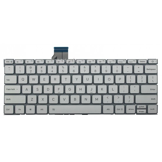 TECLADO US XIAOMI MI AIR 12.5 SERIES | RETROILUMINADO COLOR PLATA XIAOMI 09932