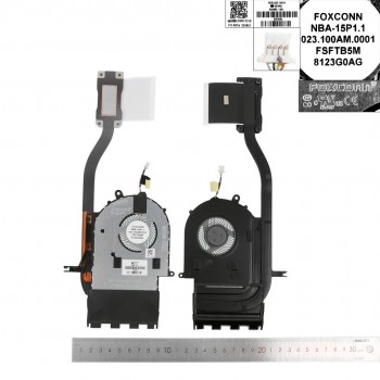 VENTILADOR CPU CON DISIPADOR HP PAVILION X360 15-BR SERIES | 934962-001