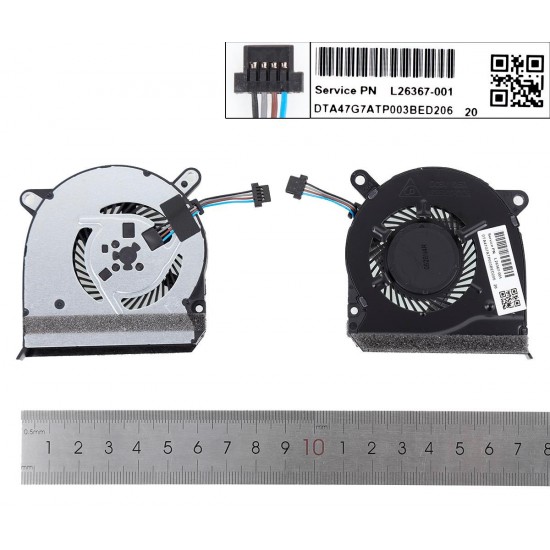 VENTILADOR GPU HP PAVILION 14-CE SERIES | L26367-001 TPN-Q207 HP 13008