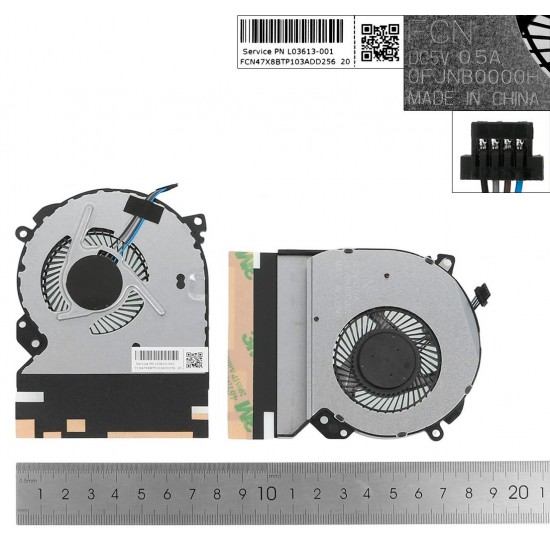 VENTILADOR CPU HP PROBOOK 440 G5 SERIES | L03613-001 L03611-001 NS75B14-17M14 HP 10872