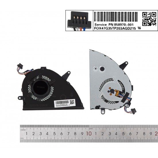 VENTILADOR CPU HP PAVILION 15-CW 15-CS SERIES | L25584-001 HP 12204