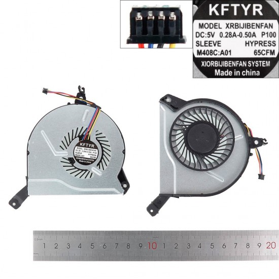 VENTILADOR CPU HP PAVILION 15-P 17-F SERIES | EG50060S1-C120-S9A DFS200405040T 767776-001