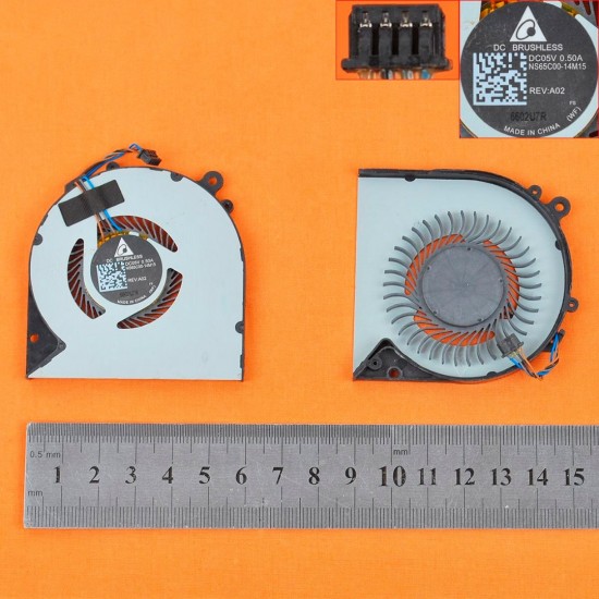 VENTILADOR CPU HP ELITEBOOK 720 G3 725 G3 SERIES | NS65C00-14M15 821691-001 HP 08428
