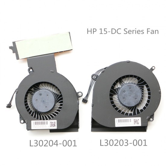 VENTILADOR GPU HP 15-DC SERIES | L30203-001 HP 09158