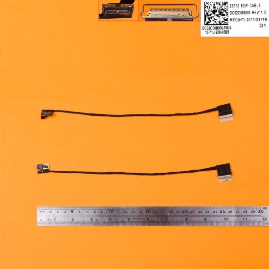 CABLE DE PANTALLA HP PAVILION 13-R010DX SPLIT X2 SERIES | 766002-001 DC02C008000 DC02C008000-JTE1 HP 09596