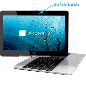 VINILO SKIN PVC PARA FRONTAL DE PANTALLA HP ELITEBOOK REVOLVE 810 G3 SERIES | COLOR GRIS