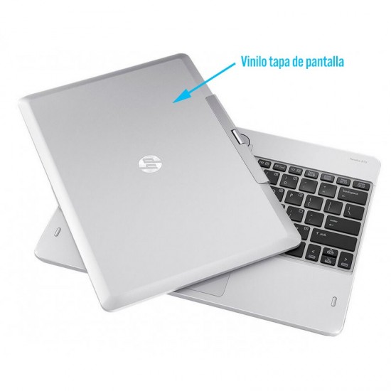 VINILO SKIN PVC PARA TAPA DE PANTALLA HP ELITEBOOK REVOLVE 810 G1 SERIES | COLOR GRIS HP 11262