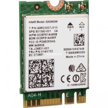 TARJETA WIRELESS HP PROBOOK 640 G3 650 G3 ZBOOK 15 G4 17 G4 SERIES | 918855-852 851592-001
