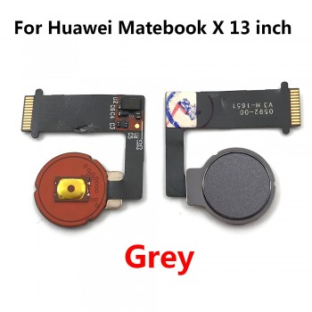 BOTON DE ENCENDIDO Y LECTOR DE HUELLA HUAWEI MATEBOOK X PRO 13 14 15 SERIES COLOR GRIS