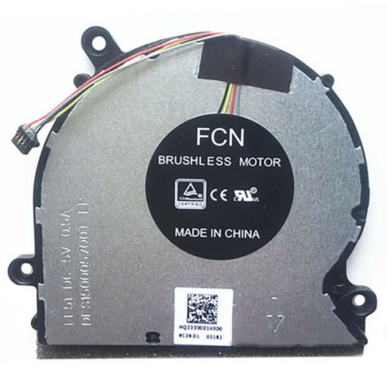 VENTILADOR CPU HUAWEI MATEBOOK 13 WRT-W19 W29 SERIES | DFS1500057Q0T FL51 HUAWEI 11398