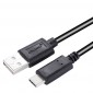 CABLE USB 2.0 TIPO C | 1M | NEGRO IDUSD 04704