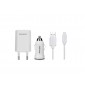 CARGADOR LIGHTNING IPHONE 5/6 3 EN 1 | BLANCO IDUSD 04257