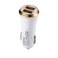 CARGADOR COCHE LIGHTNING IPHONE 5/6 | 2 EN 1 | 3.4A | BLANCO IDUSD 04717