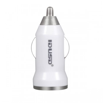 CARGADOR COCHE USB IPHONE 3/4 | BLANCO