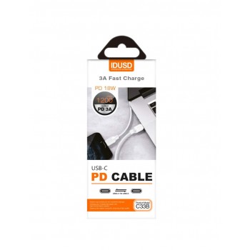 PD CABLE TIPO C A TIPO C 1.2M 3A BLANCO | C33B