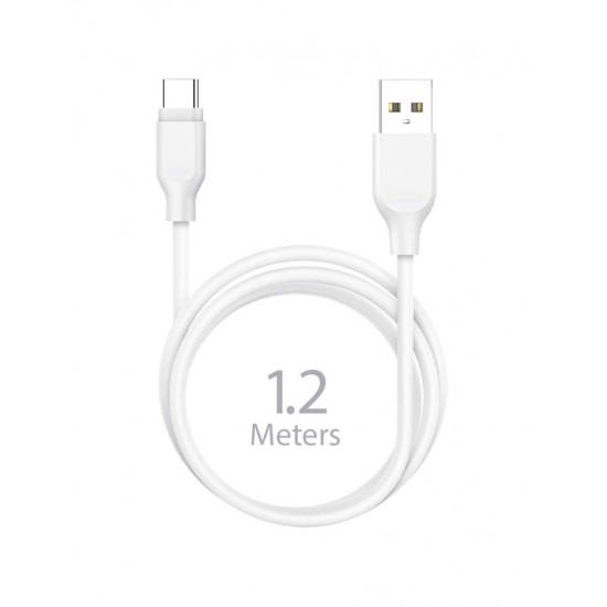 CARGADOR RÁPIDO QC3.0 3.0A 18W + TURBO CABLE TIPO C 1.2M IDUSD D53B IDUSD 10452