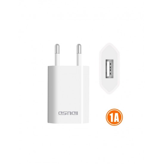CARGADOR USB 1A BLANCO | 6204B IDUSD 03956 