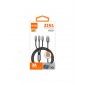 CABLE DE CARGA MULTIPLE EN 1 LIGHTNING + MICRO USB + USB TIPO C 1.2M 3.0A COLOR NEGRO | C02A IDUSD 34215