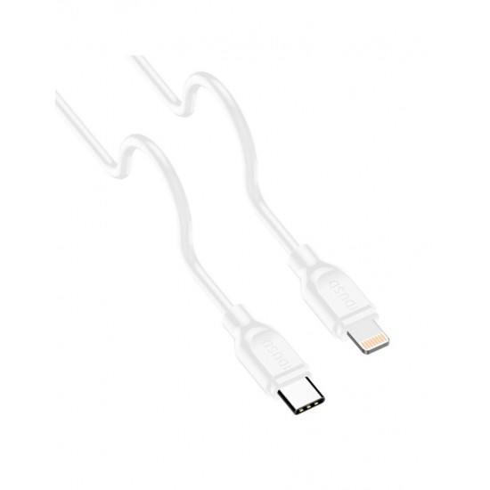 TURBO CABLE PD TIPO C A LIGHTNING 2.0M 3.0A BLANCO | C72B IDUSD 11790