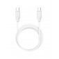 TURBO CABLE PD TIPO C A TIPO C 2.0M 3.0A BLANCO | C73B IDUSD 11780