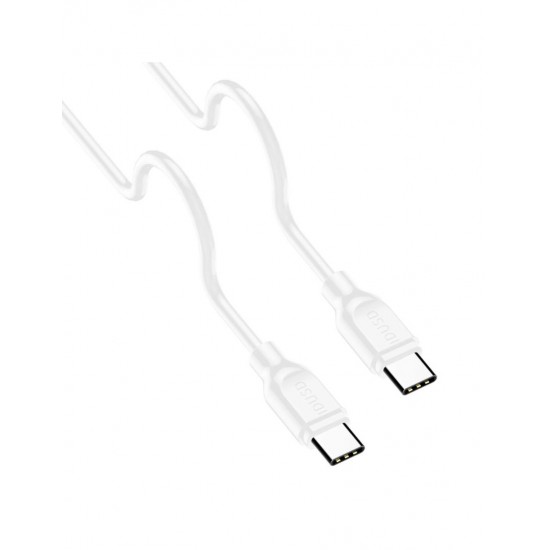 TURBO CABLE PD TIPO C A TIPO C 2.0M 3.0A BLANCO | C73B IDUSD 11780