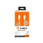 TURBO CABLE PD TIPO C A TIPO C 2.0M 3.0A BLANCO | C73B IDUSD 11780