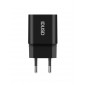CARGADOR SMART CHARGER 1xUSB 2.4A 12W + CABLE MICRO USB NEGRO | D71A IDUSD 11772